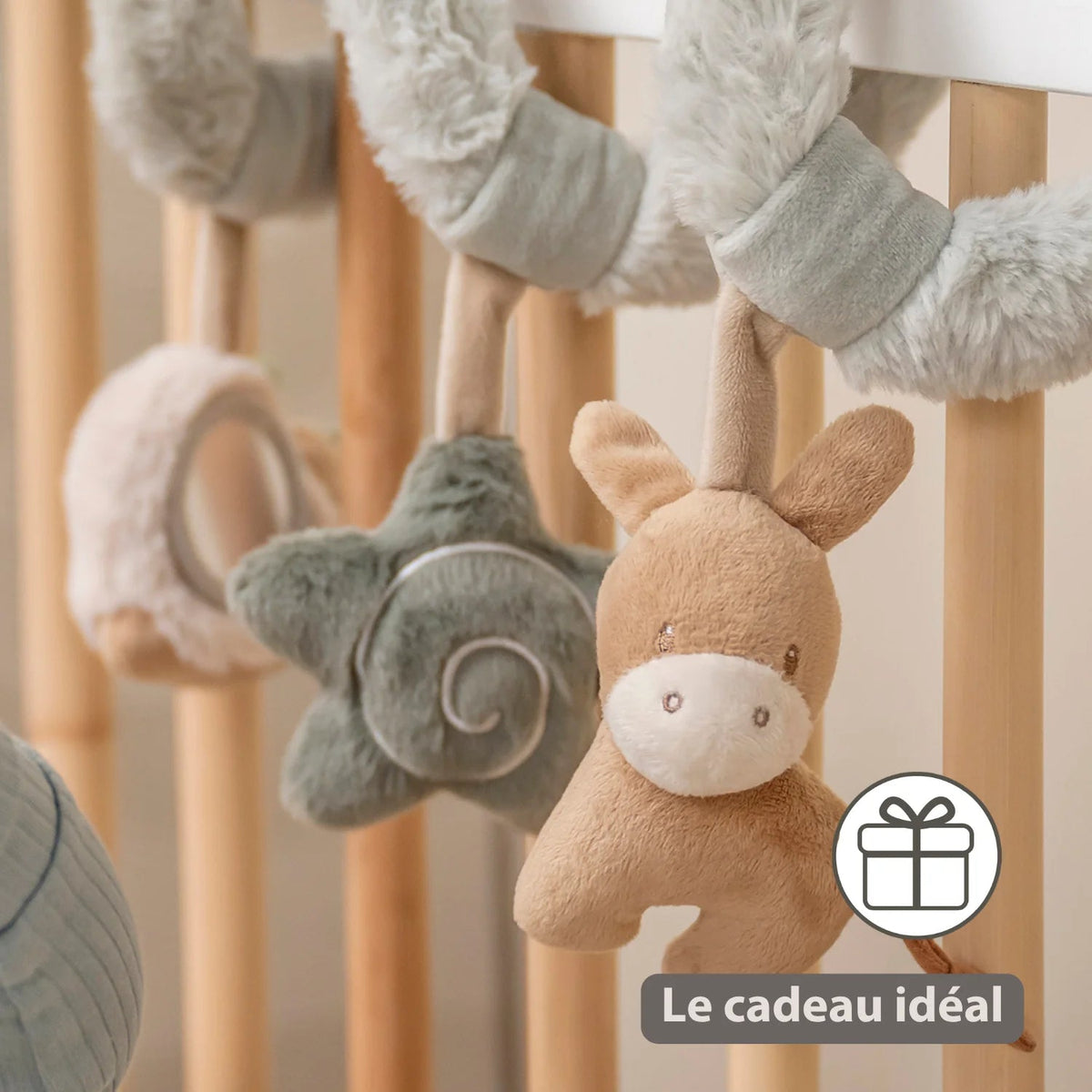 Spirale d’activités bébé LouLou – 18 cm – Nattou NATTOU