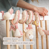 Spirale d'activités suspendue Gina la Girafe 25 cm – Nattou 🦒 NATTOU
