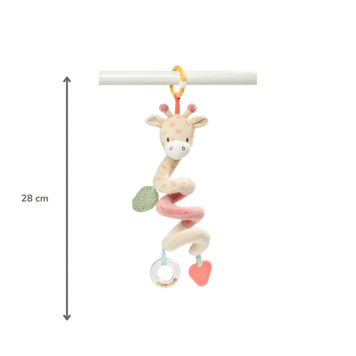 Spirale d'activités suspendue Gina la Girafe 28 cm – Nattou 🦒 NATTOU