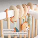 Spirale d'activités suspendue Léon le Lion 25 cm – Nattou 🦁 NATTOU