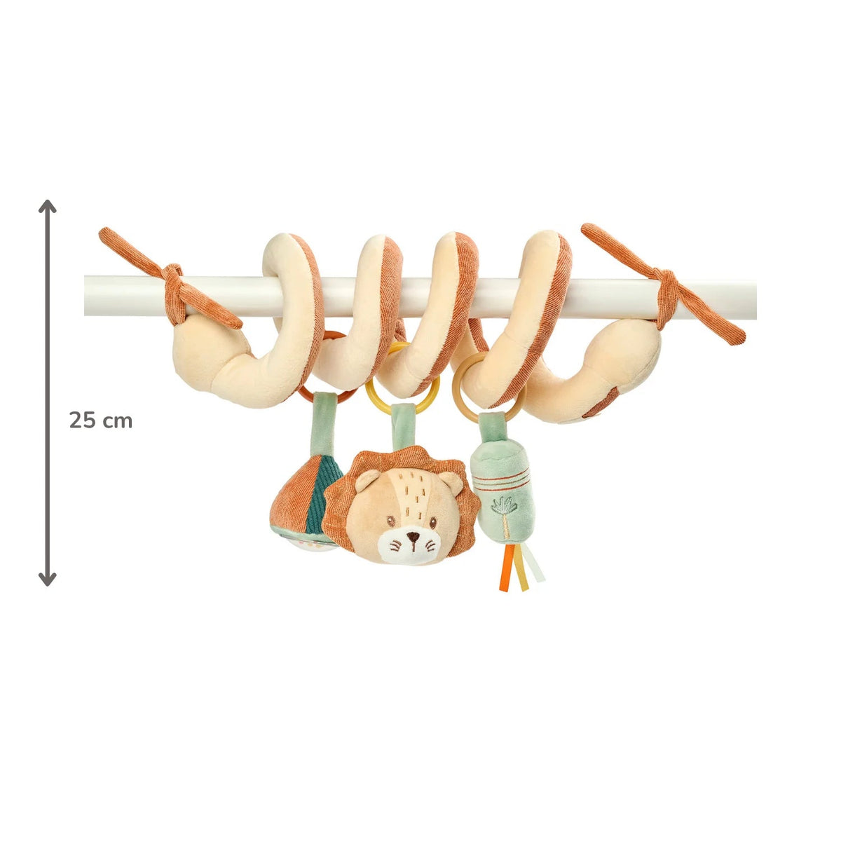 Spirale d'activités suspendue Léon le Lion 25 cm – Nattou 🦁 NATTOU
