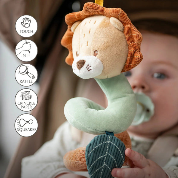 Spirale d'activités suspendue Léon le Lion 28 cm – Nattou 🦁 NATTOU