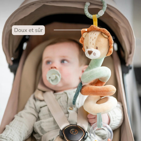 Spirale d'activités suspendue Léon le Lion 28 cm – Nattou 🦁 NATTOU