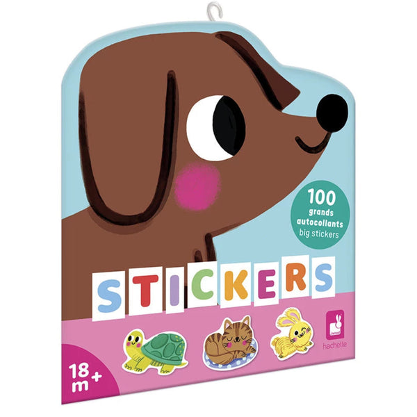Stickers Animaux de Compagnie x100 – Janod 🐶🐱 JANOD