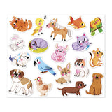 Stickers Animaux de Compagnie x100 – Janod 🐶🐱 JANOD