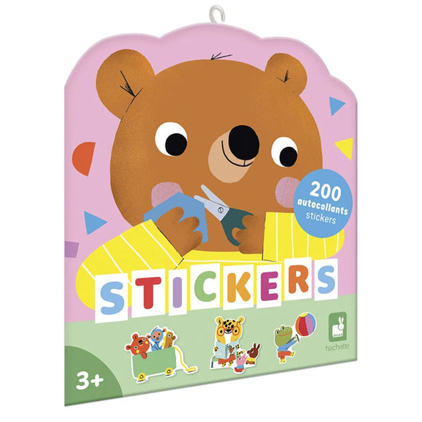 Stickers Maternelle x200 – Janod 🐻🎒 JANOD