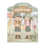 Stickers réutilisables Safari Friends : l’activité idéale pour stimuler l’imagination et créer des histoires à l’infini.