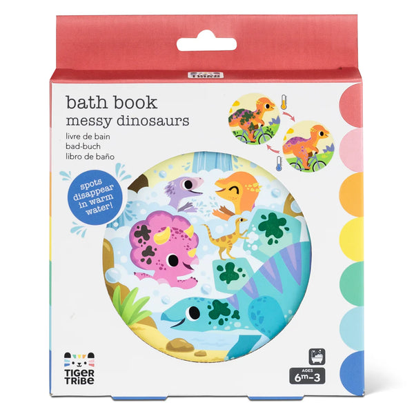 Livre de bain magique dinosaure