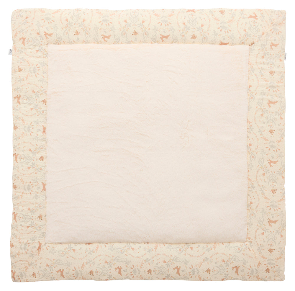 Tapis de parc bébé ouatiné 100x100 cm doux et confortable