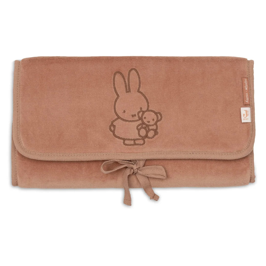 Tapis à Langer Nomade Miffy Moments Velvet Light Terra – Jollein 🤎🐰 JOLLEIN
