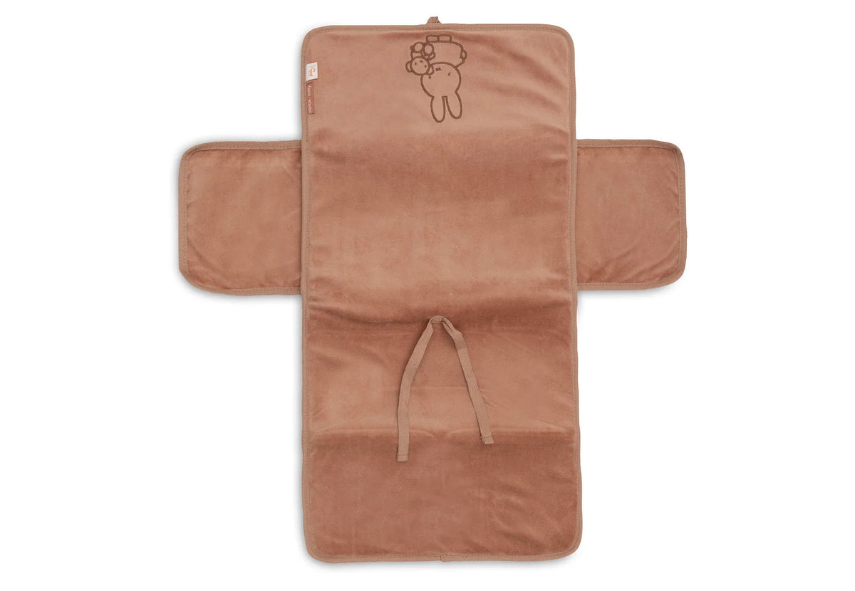 Tapis à Langer Nomade Miffy Moments Velvet Light Terra – Jollein 🤎🐰 JOLLEIN