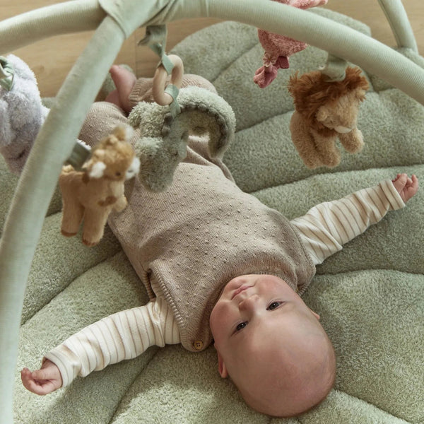 Tapis d’activités avec arches Safari Friends – tapis d’éveil bébé LITTLE DUTCH