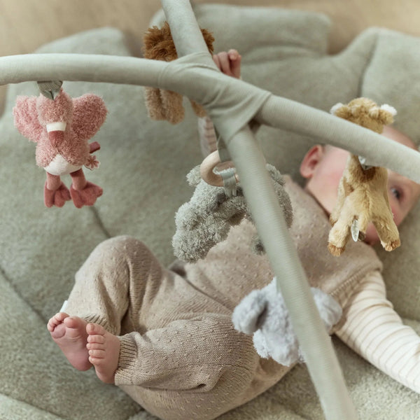 Tapis d’activités avec arches Safari Friends – tapis d’éveil bébé LITTLE DUTCH
