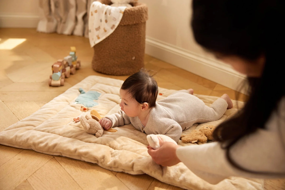 Tapis d'éveil bébé Jollies – Tapis de jeu sensoriel – Dès la naissance