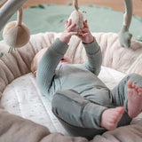 Tapis d’éveil rond rembourré LouLou avec arches – 90 cm – Nattou NATTOU