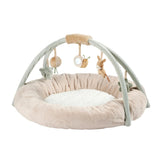 Tapis d’éveil rond rembourré LouLou avec arches – 90 cm – Nattou NATTOU