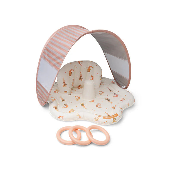 Tapis splash bébé bulles de sirène – tapis de jeu aquatique Ø 76 cm Swim Essentials