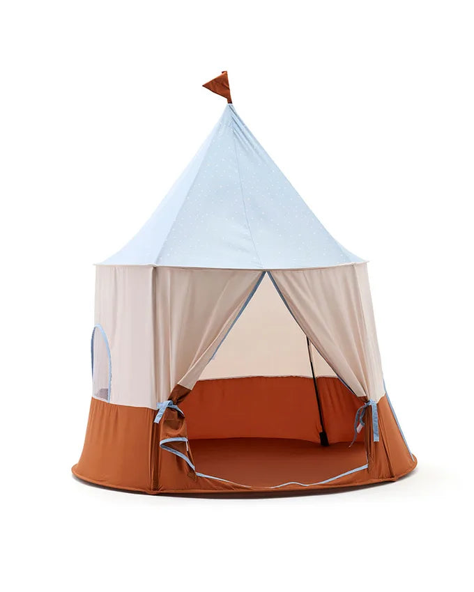 Tente cirque bleue enfant pop-up – cabane cosy dès 2 ans