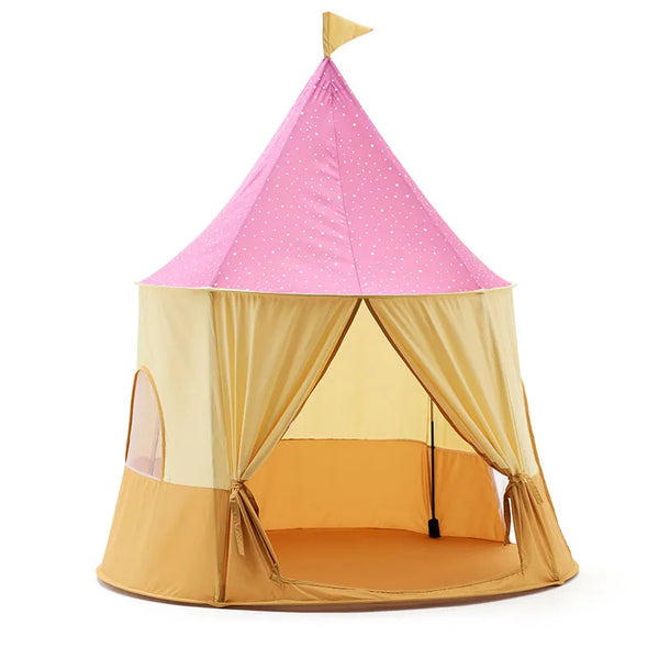 Tente cirque rose enfant pop-up – cabane cosy dès 2 ans