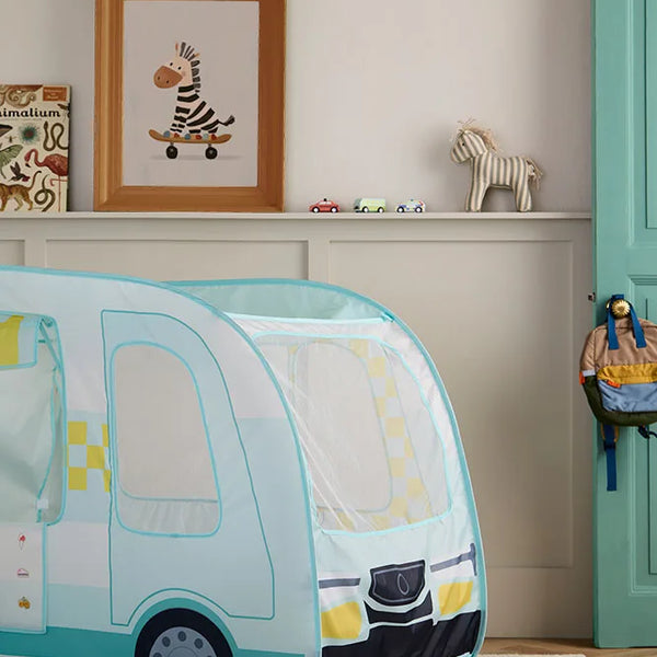 Tente enfant food truck – cabane de jeu convertible dès 2 ans