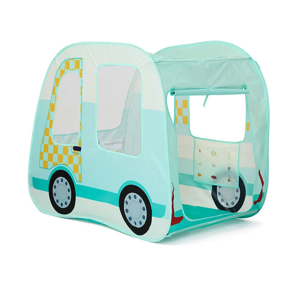 Tente enfant food truck – cabane de jeu convertible dès 2 ans