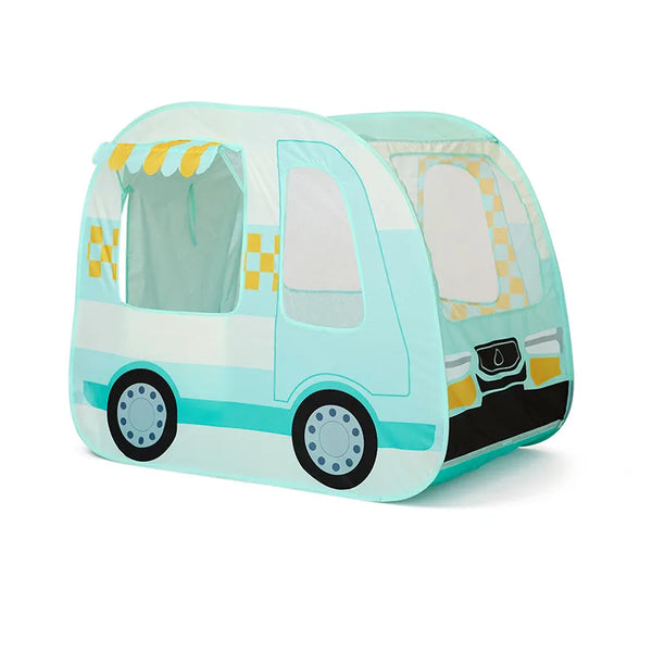 Tente enfant food truck – cabane de jeu convertible dès 2 ans