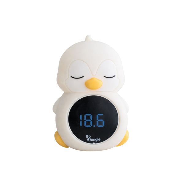 Thermomètre digital 3-en-1 Pingouin – Bain, chambre et veilleuse – Bo Jungle