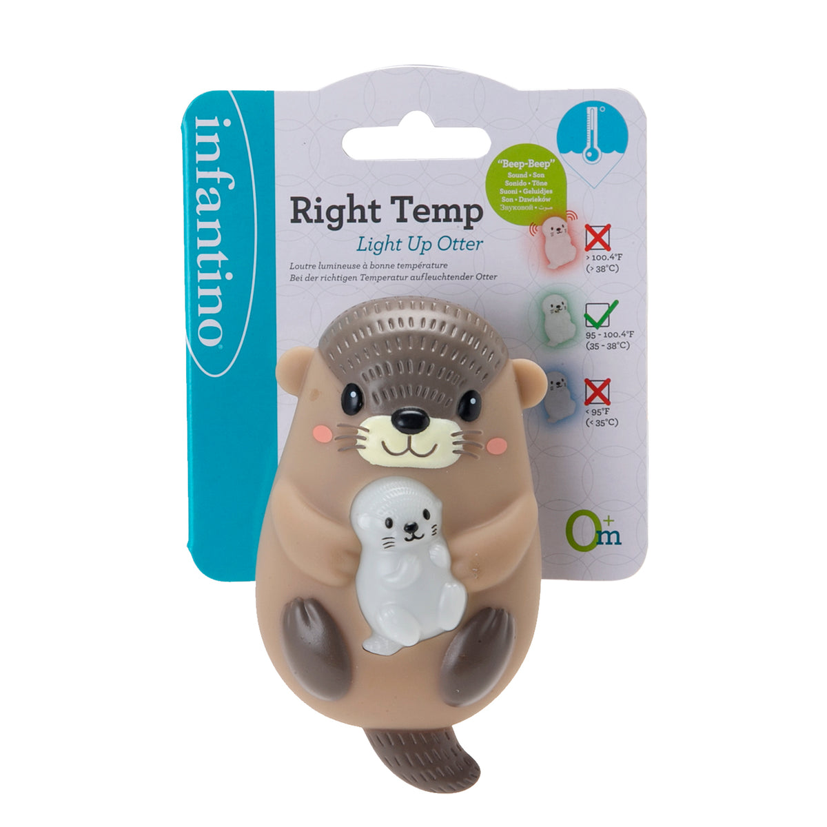 thermomètre de bain bébé lumineux