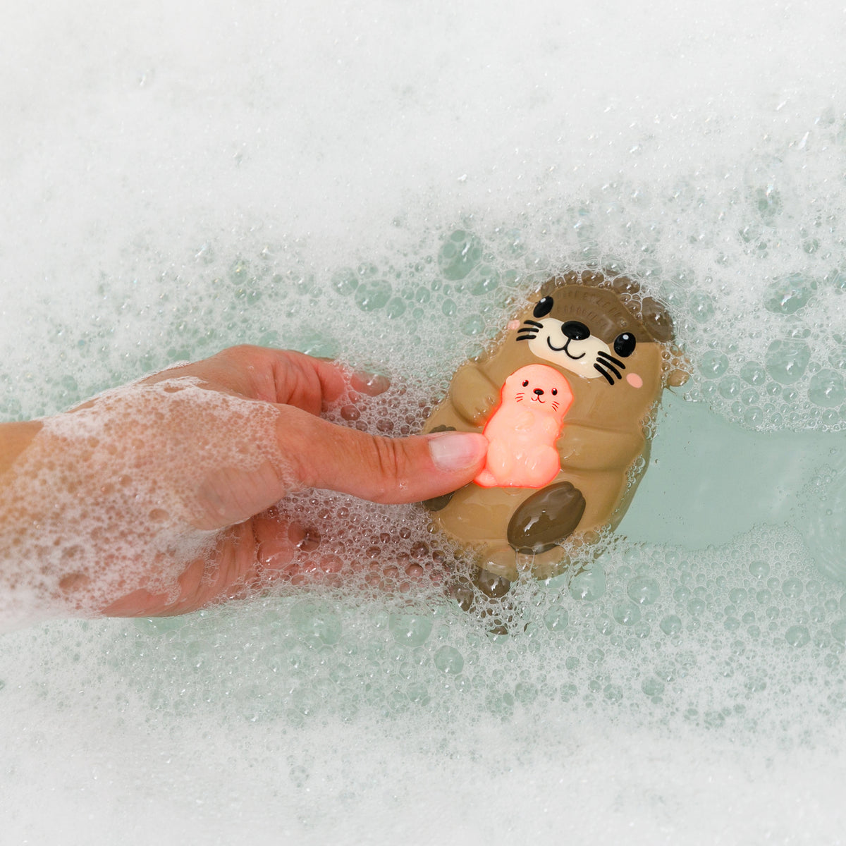 thermomètre eau bain bébé otarie