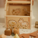Tiny Barn – Jeu de tri de formes en bois “Ferme magique” MRS ERTHA