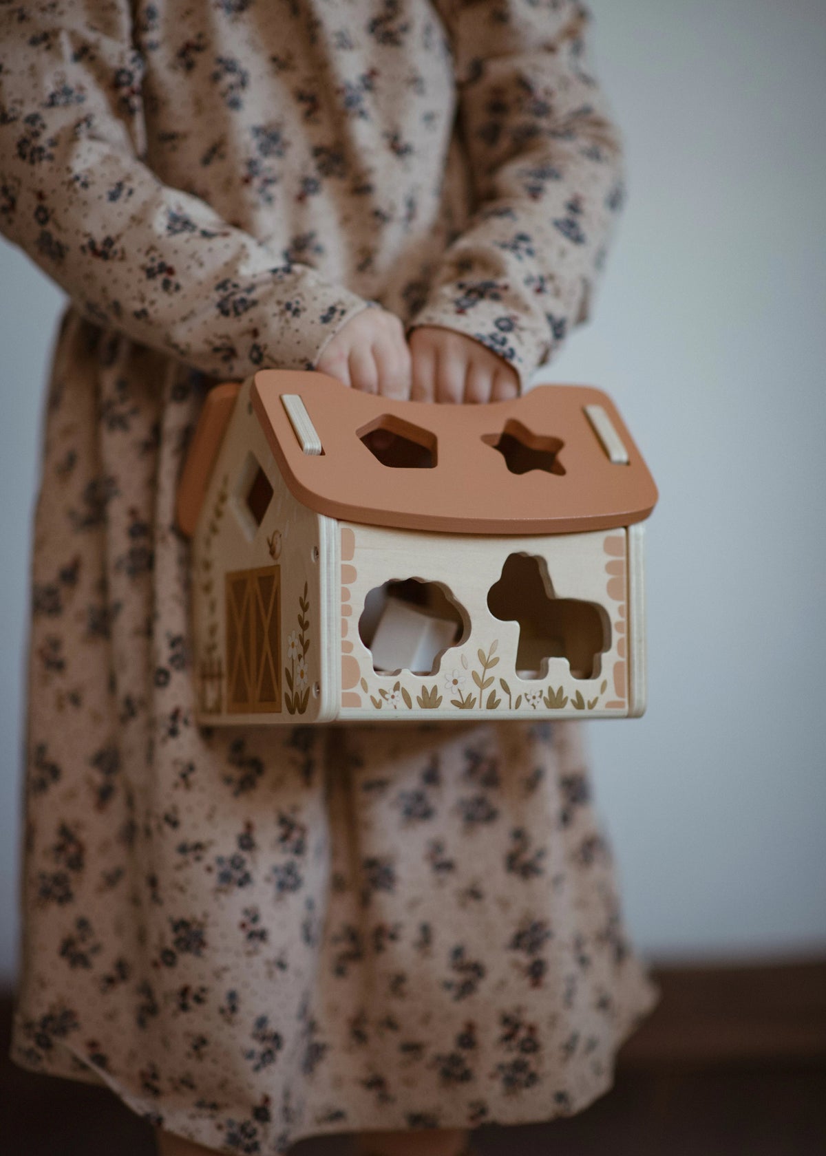 Tiny Barn – Jeu de tri de formes en bois “Ferme magique” MRS ERTHA