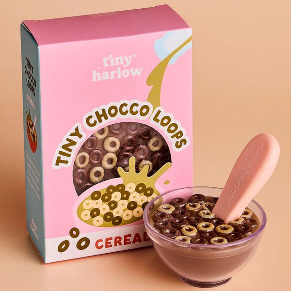 Tiny Harlow – Bol de céréales au chocolat pour poupée TINY HARLOW