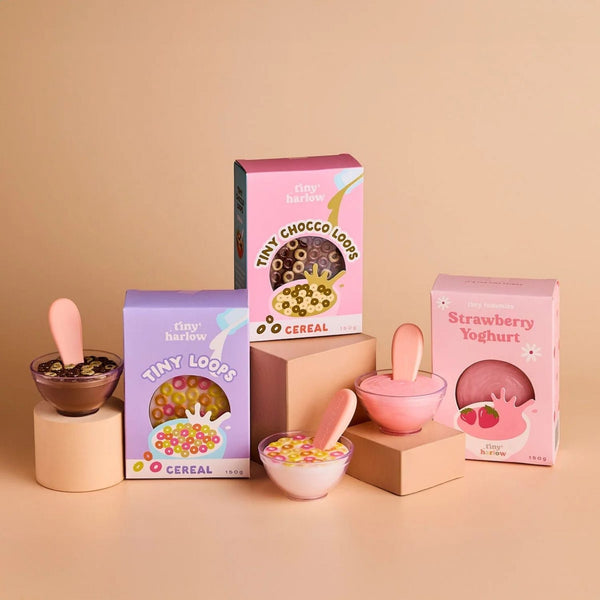 Tiny Harlow – Bol de céréales au chocolat pour poupée TINY HARLOW