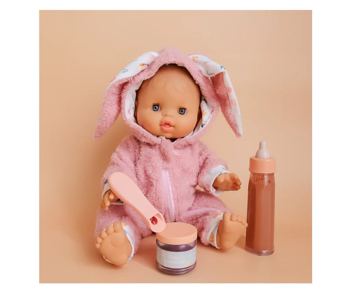 Tiny Harlow – Petit pot & biberon magiques au chocolat pour poupée TINY HARLOW