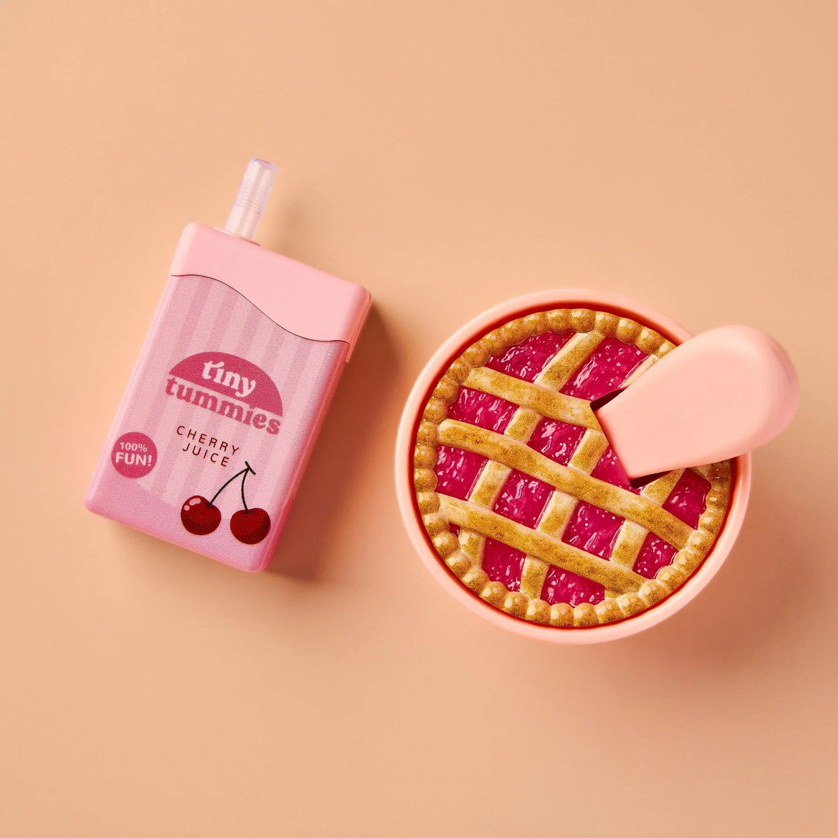 Tiny Harlow – Tarte aux cerises & jus de cerise magiques pour poupée TINY HARLOW