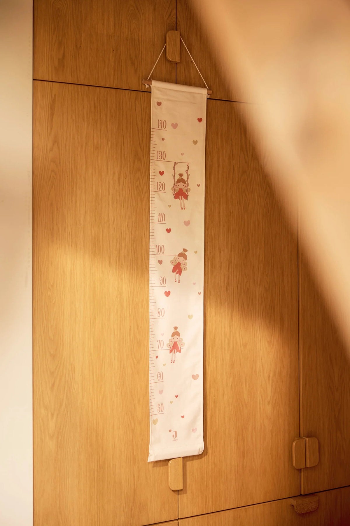 Toise murale enfant Soft Plumes – 120 cm – Jollein JOLLEIN