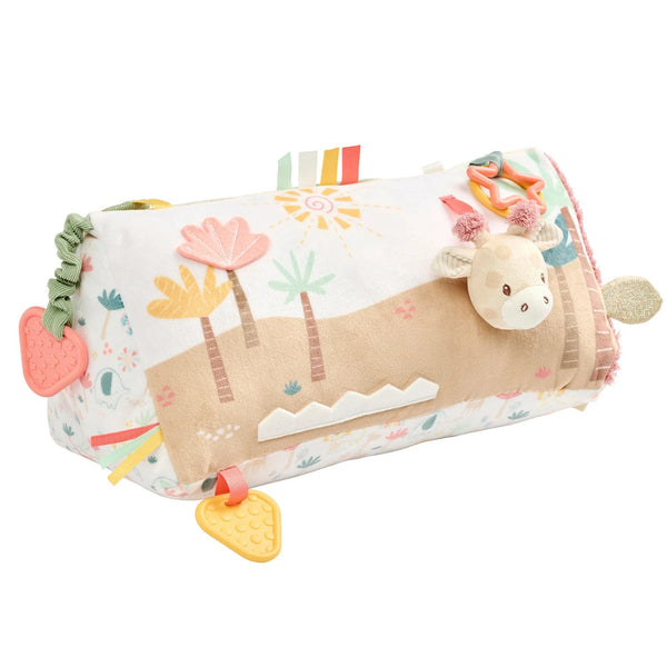 Triangle d'activités souple Gina la Girafe 33 x 18 cm – Nattou 🦒 NATTOU
