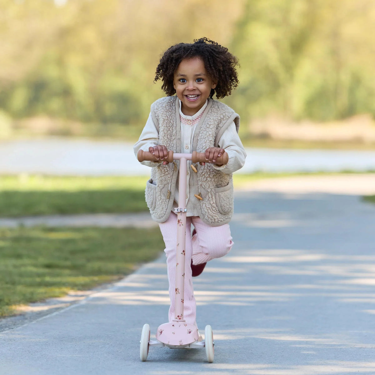 Trottinette 3 roues Fairy Floral – trottinette enfant évolutive 2 à 6 ans