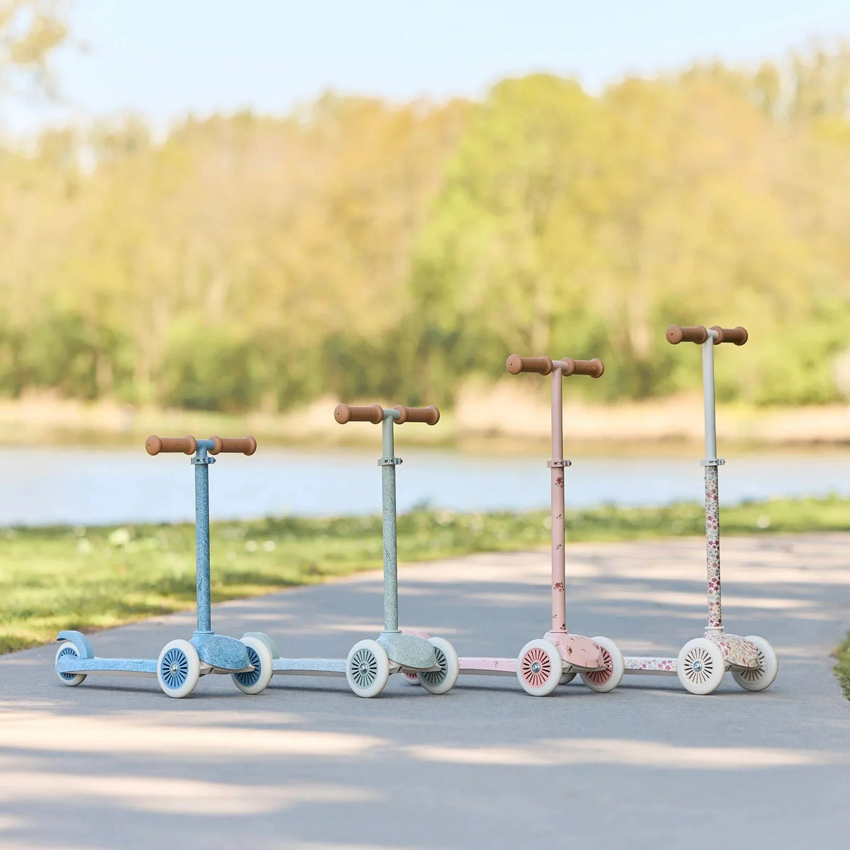 Trottinette 3 roues Safari dreams green – trottinette enfant évolutive 2 à 6 ans