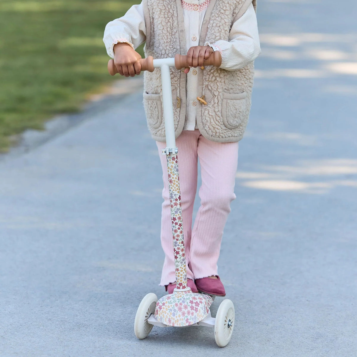 Trottinette 3 roues Sunny Flower – trottinette enfant évolutive 2 à 6 ans