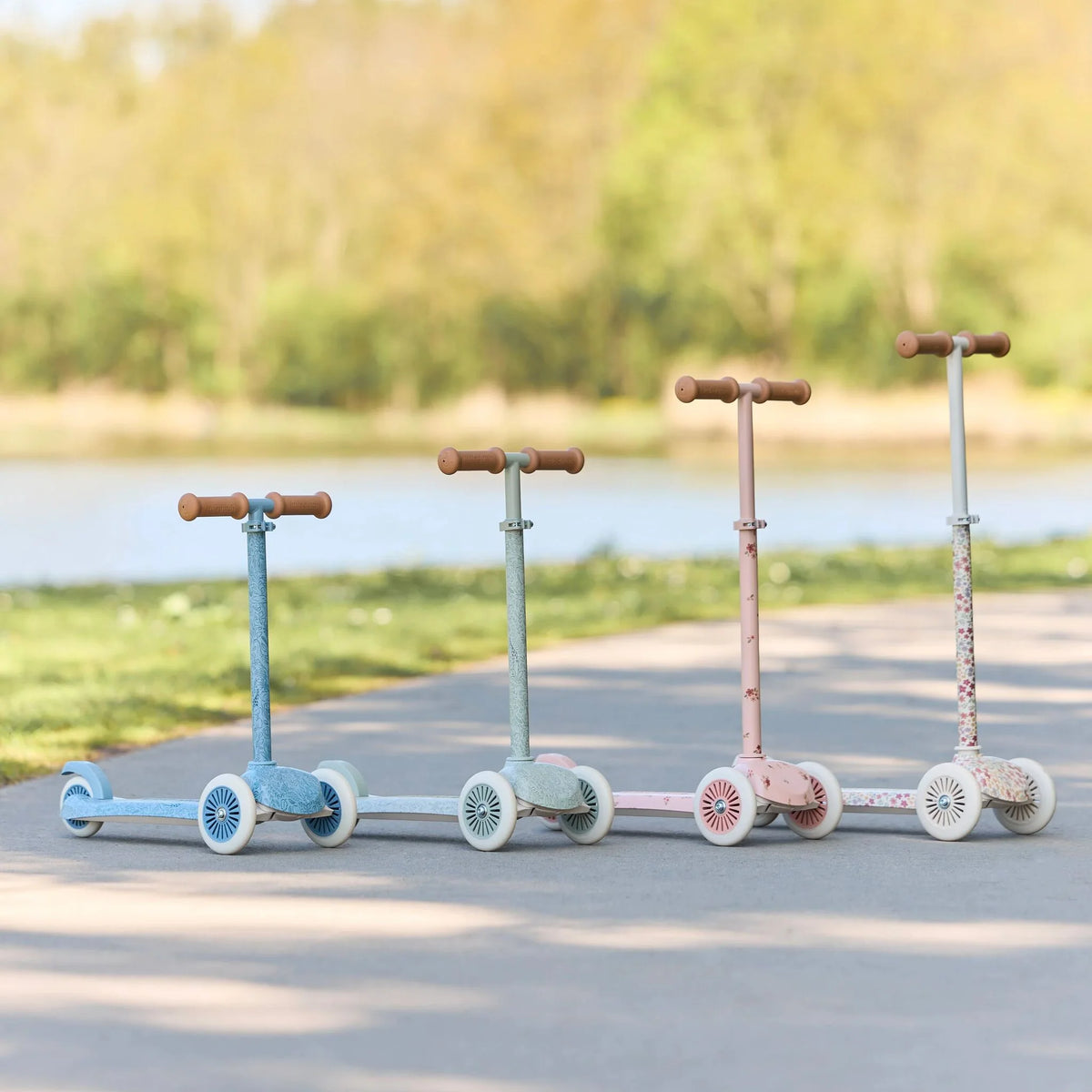 Trottinette 3 roues Sunny Flower – trottinette enfant évolutive 2 à 6 ans