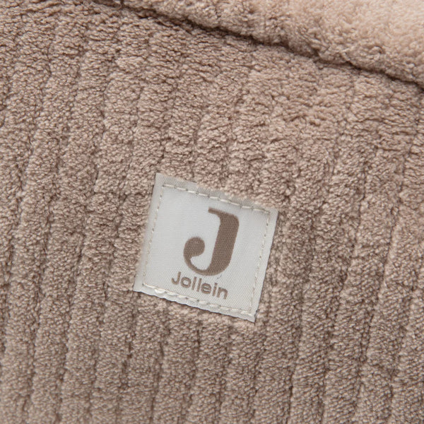 trousse de toilette bébé côtelée milky coffee