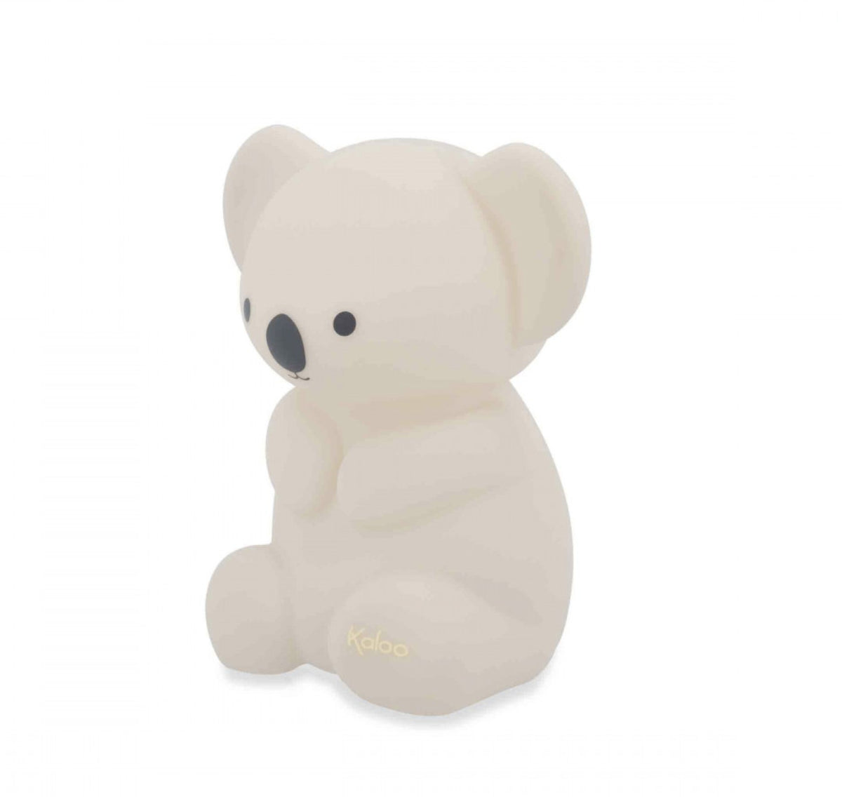 Veilleuse bébé en silicone souple dès la naissance. Lumière douce, rechargeable USB et format nomade.