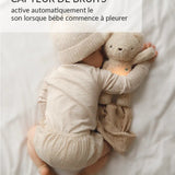 Ourson myHummy 5en1 avec bruit blanc, veilleuse et capteur de pleurs pour bébé
