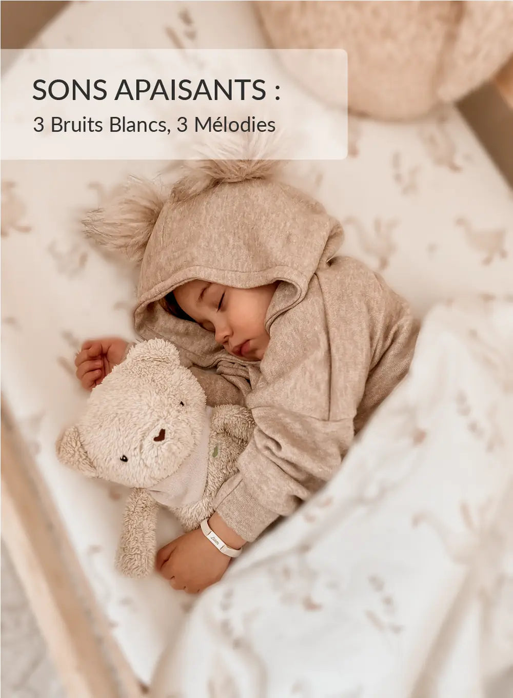 MyHummy Ourson beige 5en1 veilleuse MUHYMMY