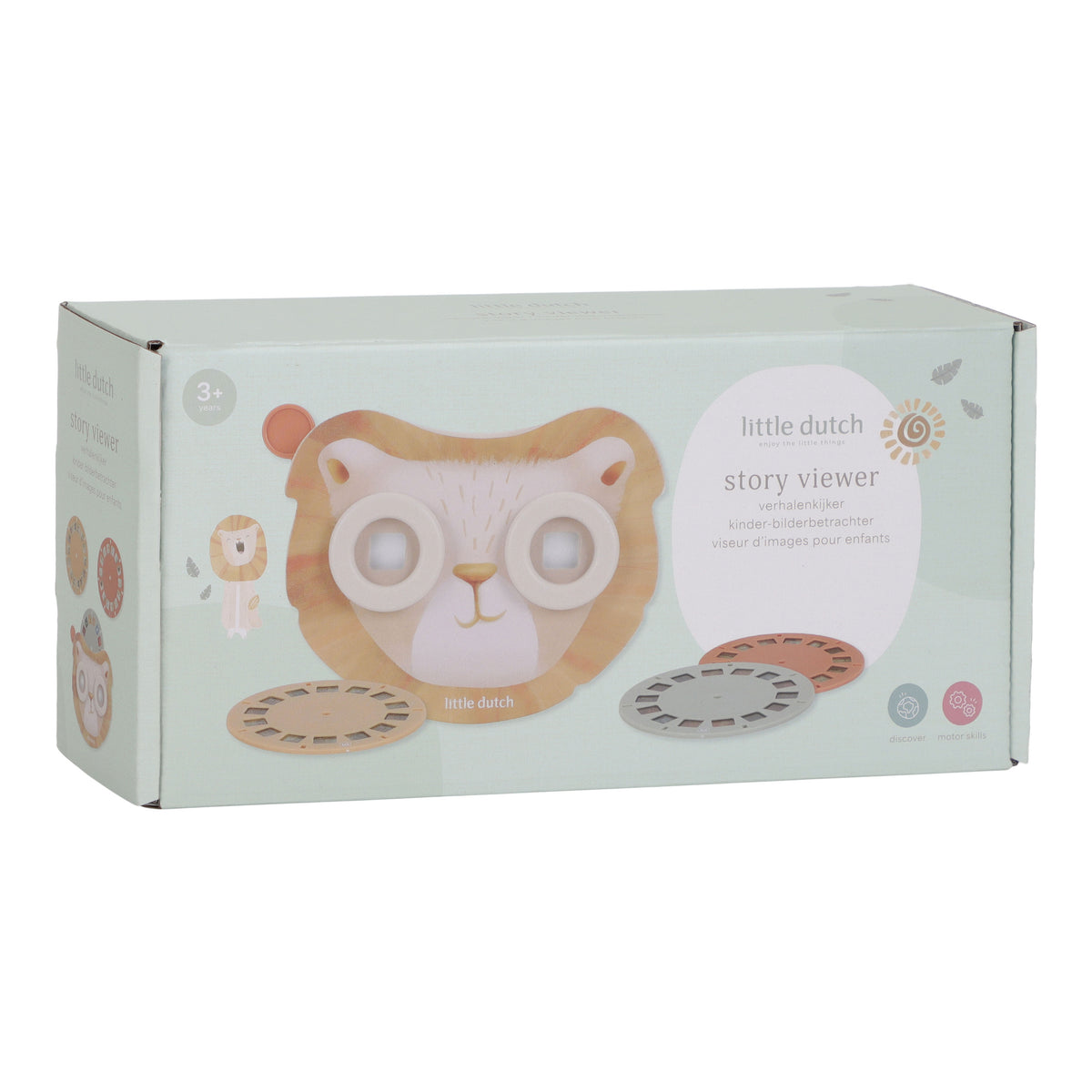 Visionneuse Safari Friends – visionneuse enfant avec disques illustrés