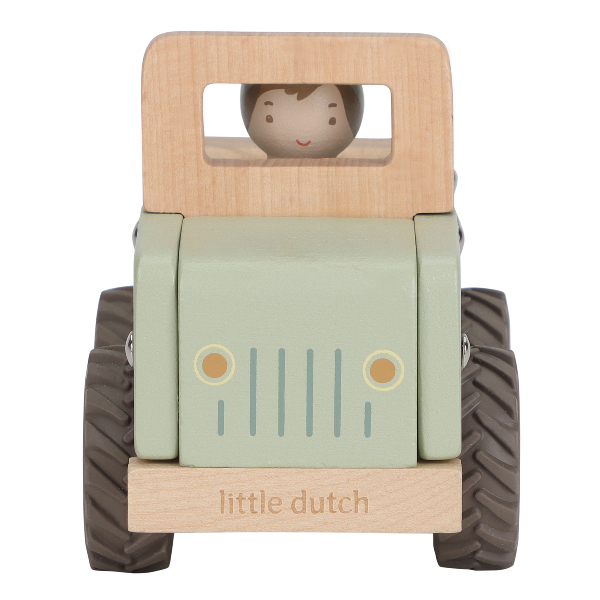 Voiture de safari avec figurine Safari Friends – jouet en bois enfant