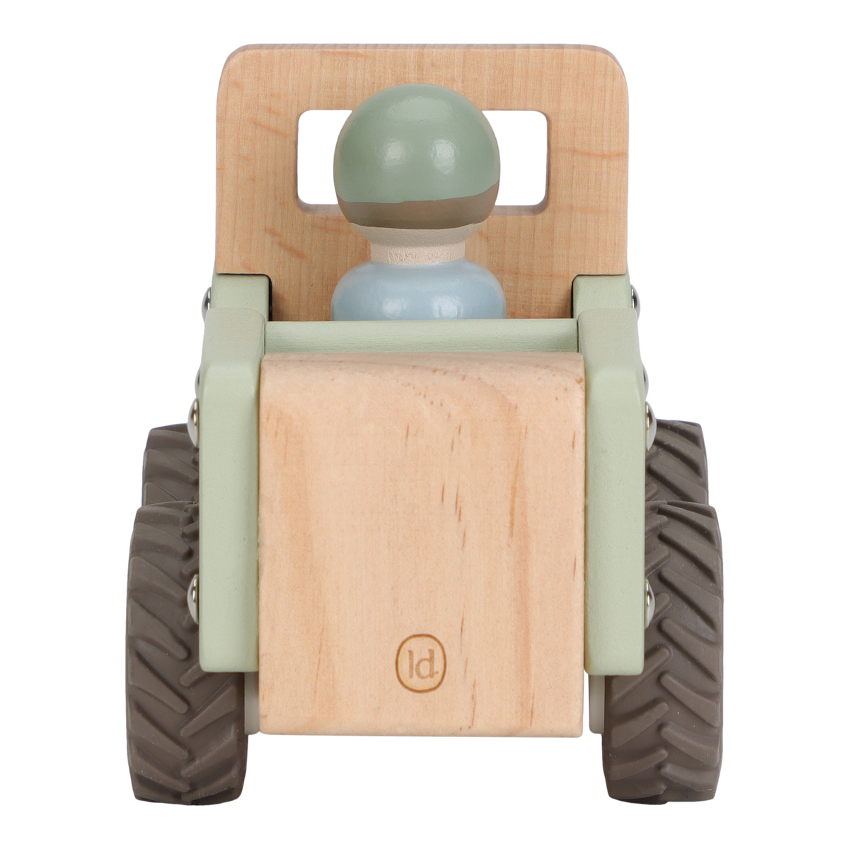 Voiture de safari avec figurine Safari Friends – jouet en bois enfant