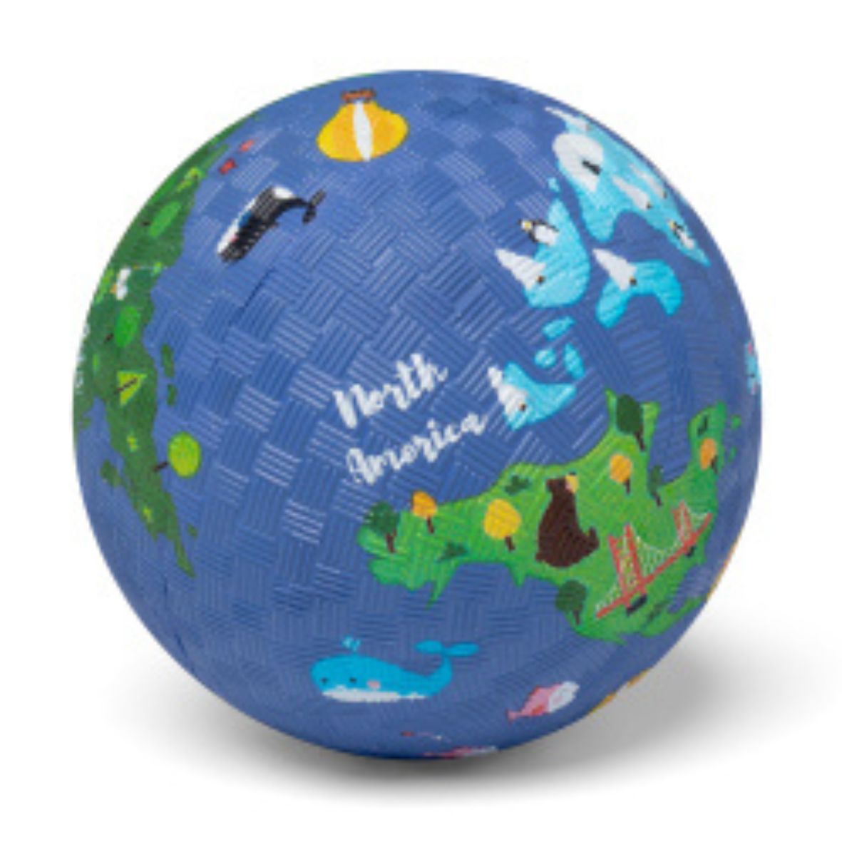 Balle bébé monde en caoutchouc naturel – 13 cm ou 18 cm