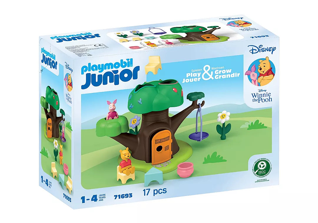 Winnie l’ourson Playmobil Junior – cabane arbre jouet bébé dès 1 an